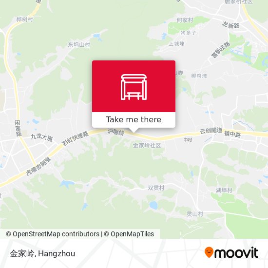 金家岭 map