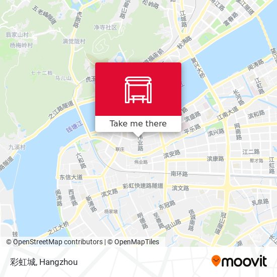 彩虹城 map