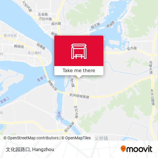 文化园路口 map