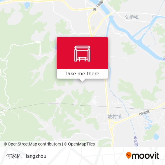 何家桥 map