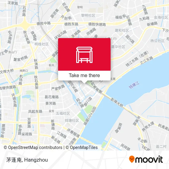 茅蓬庵 map