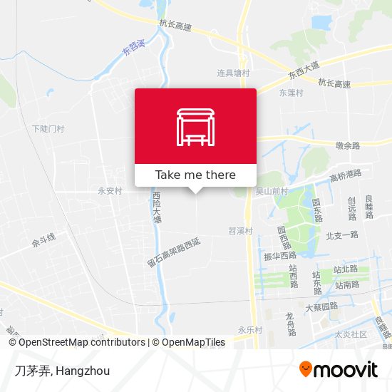 刀茅弄 map