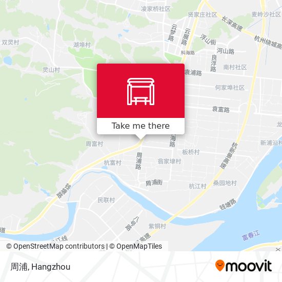 周浦 map