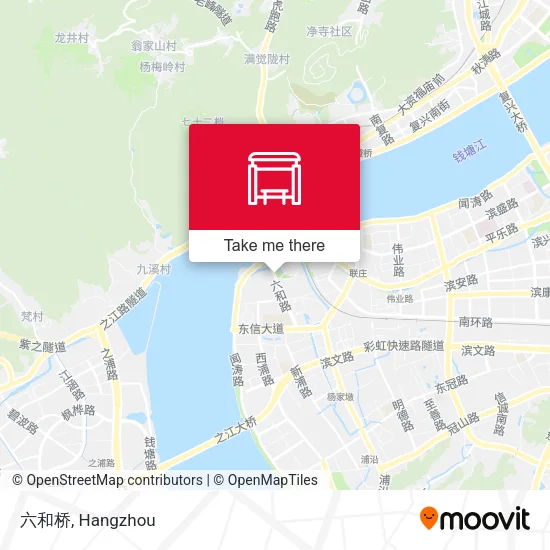 六和桥 map
