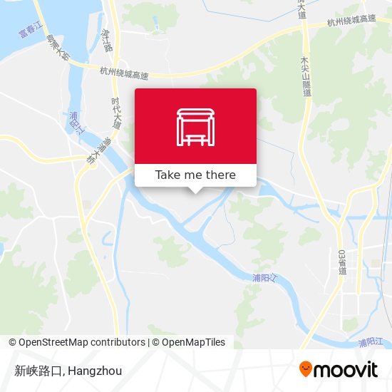 新峡路口 map