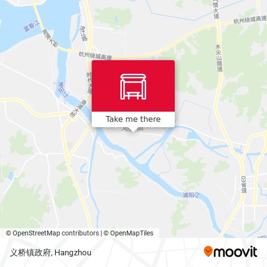 义桥镇政府 map