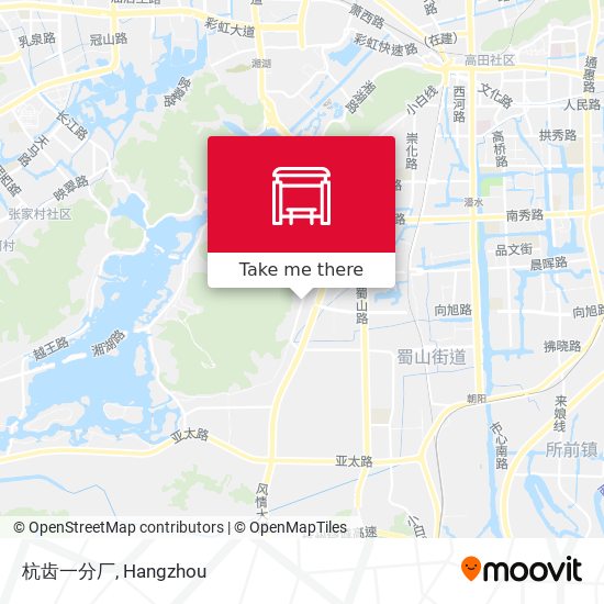 杭齿一分厂 map