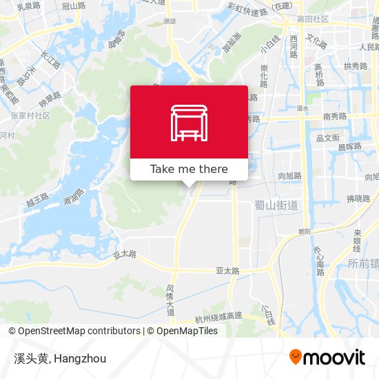 溪头黄 map