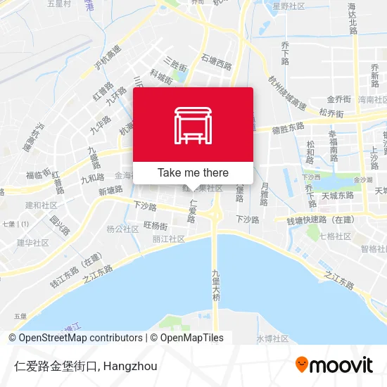 仁爱路金堡街口 map