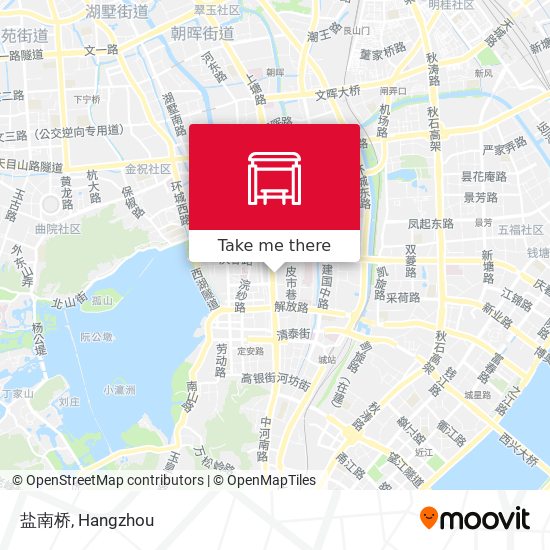 盐南桥 map