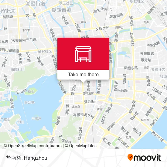 盐南桥 map