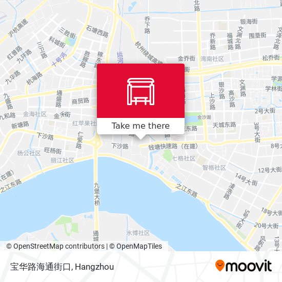 宝华路海通街口 map