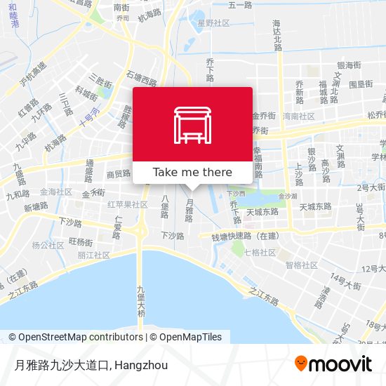 月雅路九沙大道口 map