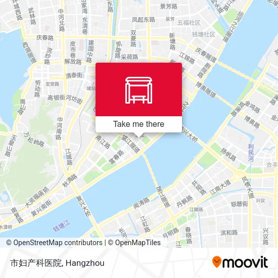 市妇产科医院 map