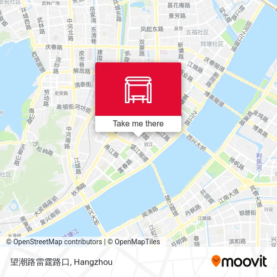 望潮路雷霆路口 map