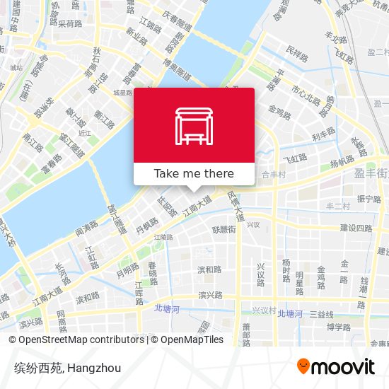 缤纷西苑 map