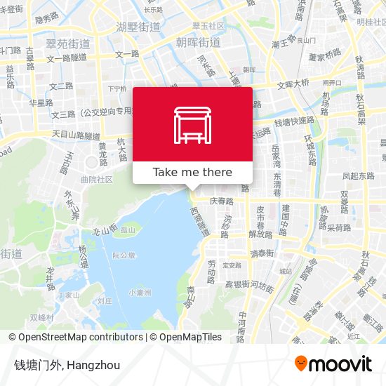 钱塘门外 map