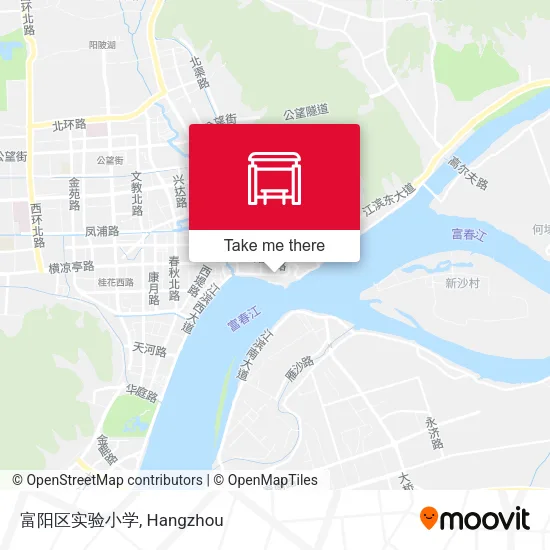 富阳区实验小学 map