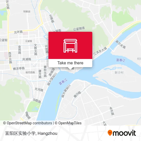 富阳区实验小学 map