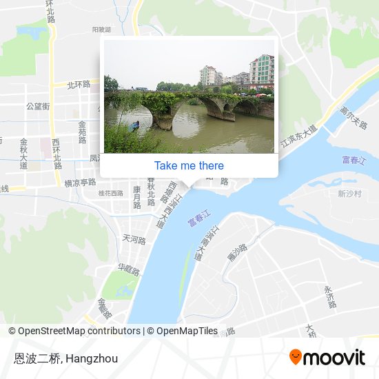 恩波二桥 map