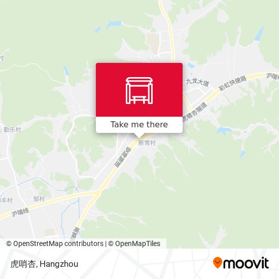 虎哨杏 map