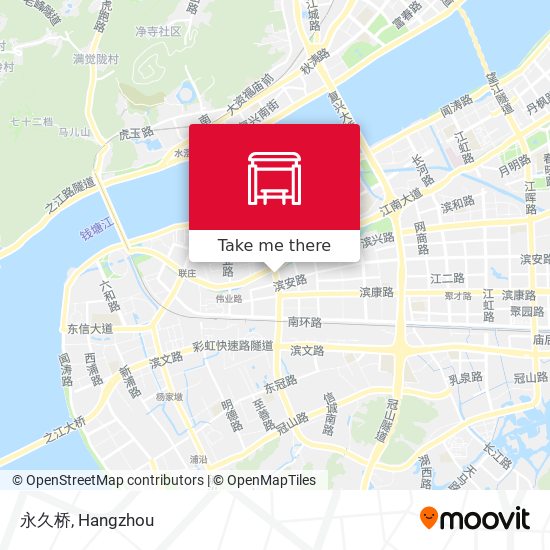 永久桥 map