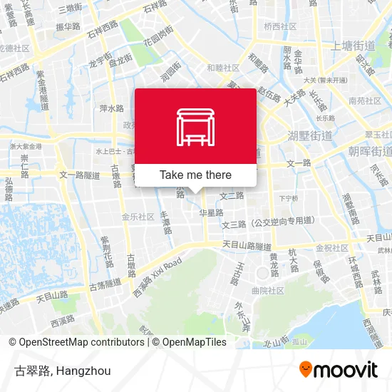 古翠路 map