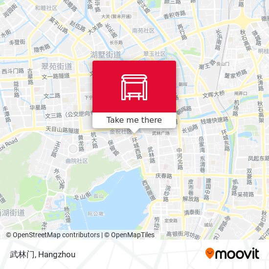 武林门 map