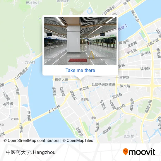 中医药大学 map