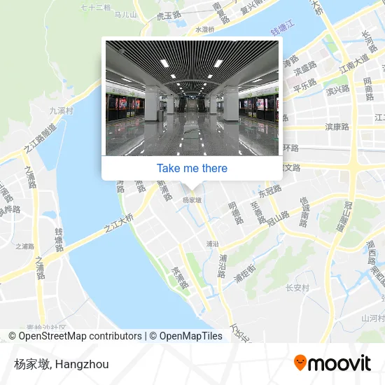 杨家墩 map