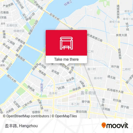 盈丰路 map