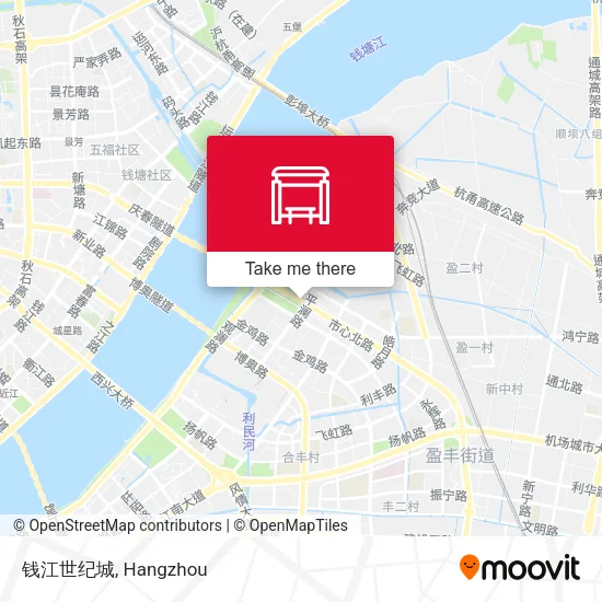 钱江世纪城 map