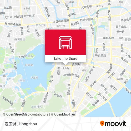 定安路 map