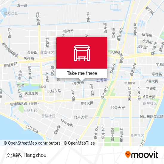 文泽路 map