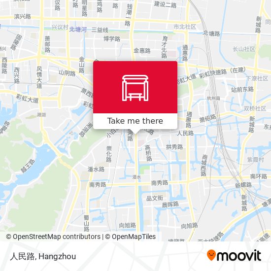 人民路 map