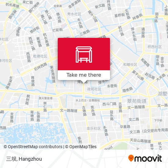 三坝 map