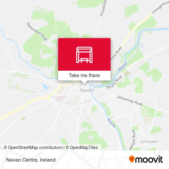 Navan Centre map