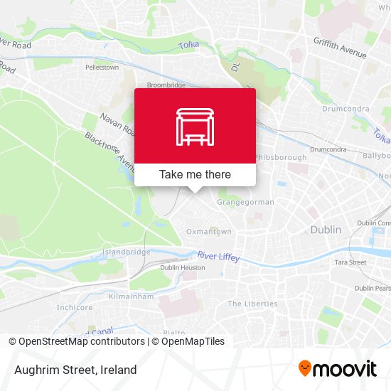 Aughrim Street map