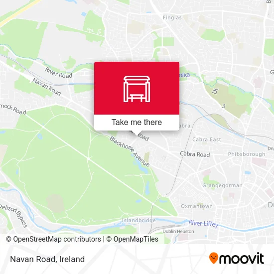 Navan Road map
