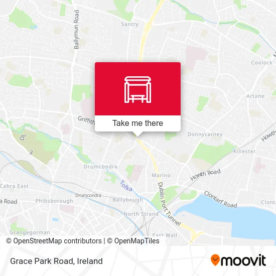 Grace Park Road map