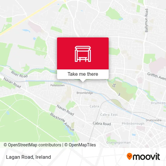 Lagan Road map