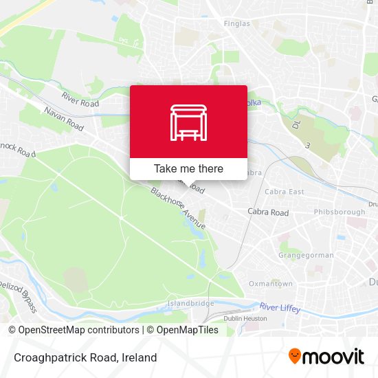 Croaghpatrick Road map