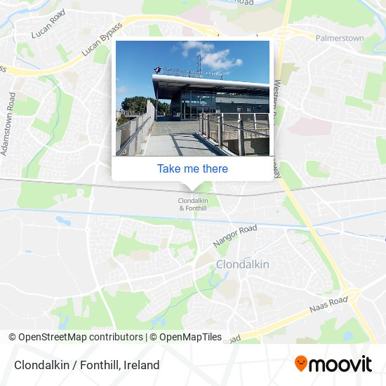 Clondalkin / Fonthill map