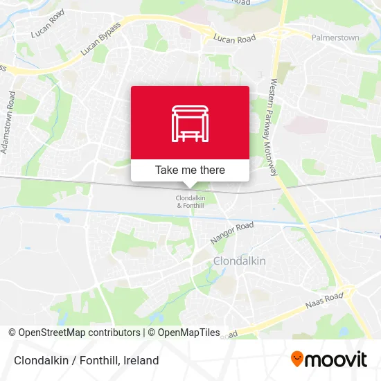 Clondalkin / Fonthill map