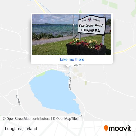 Loughrea map