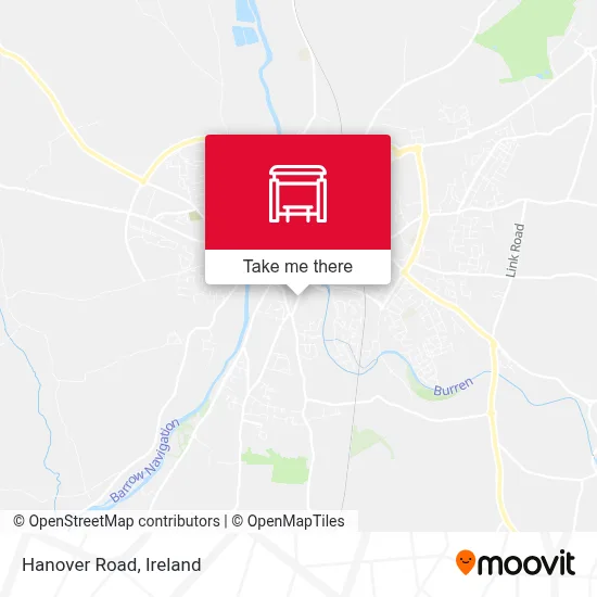 Hanover Road map