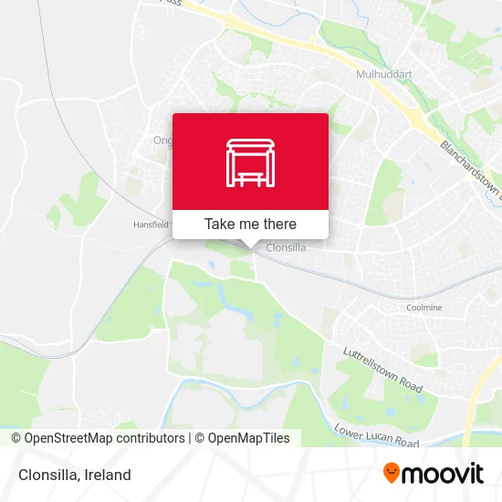 Clonsilla map