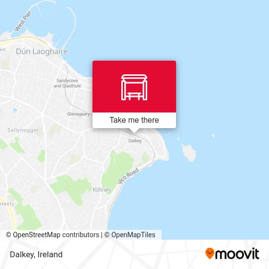 Dalkey map