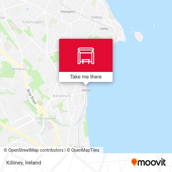 Killiney map