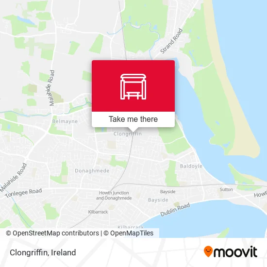 Clongriffin map